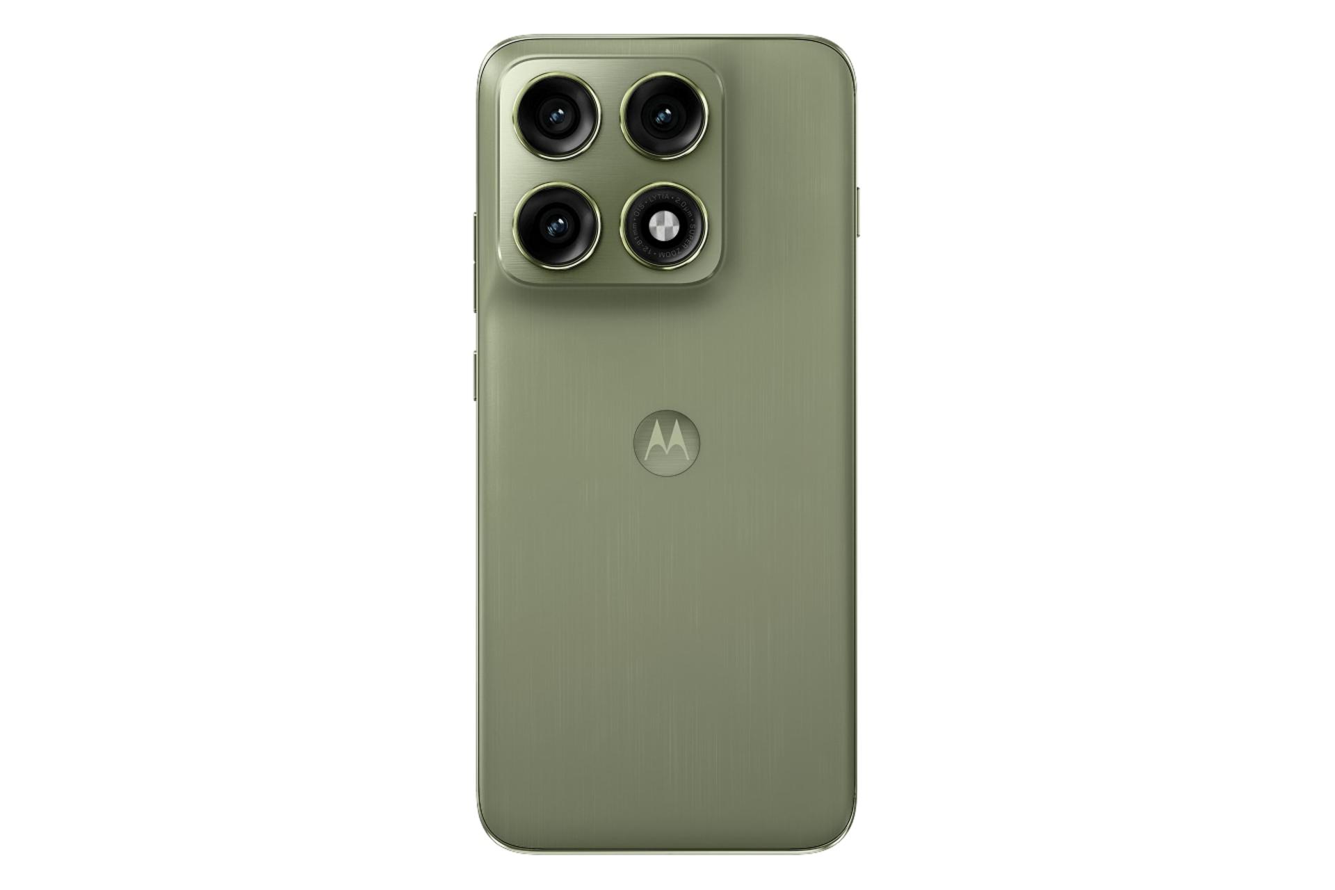 پنل پشت و چینش دوربین گوشی موبایل موتورولا اج 70 پرو سبز / Motorola Edge 70 Pro