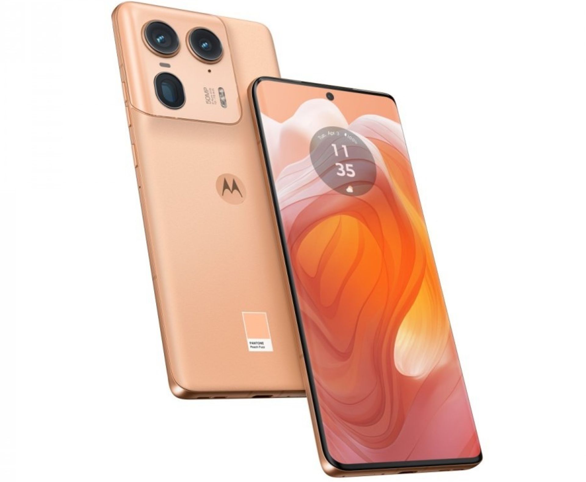 پنل پشتی و جلویی گوشی موتورولا اج ۵۰ اولترا رنگ کرم