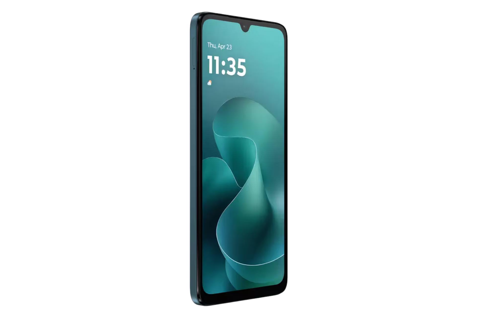 پنل جلو و صفحه نمایش گوشی موبایل موتو G06 پاور موتورولا سبز تیره / Motorola Moto G06 Power
