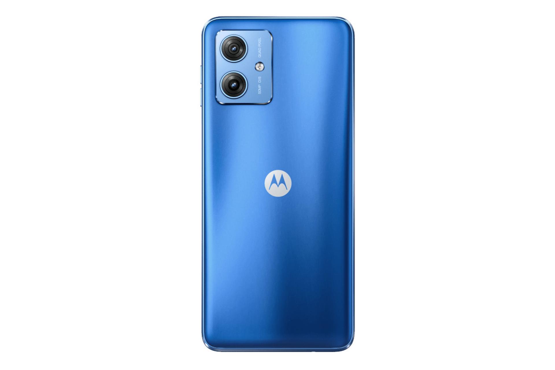 پنل پشت و چینش دوربین گوشی موبایل موتو G64 موتورولا آبی / Motorola Moto G64