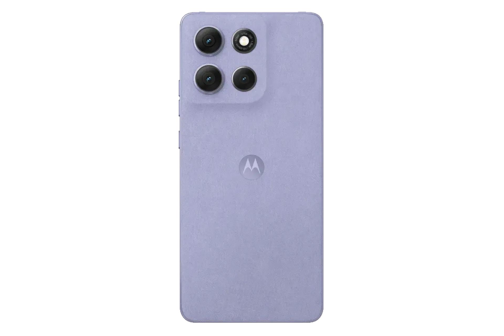 پنل پشت و چینش دوربین گوشی موبایل موتو G86 پاور موتورولا ارغوانی / Motorola Moto G86 Power