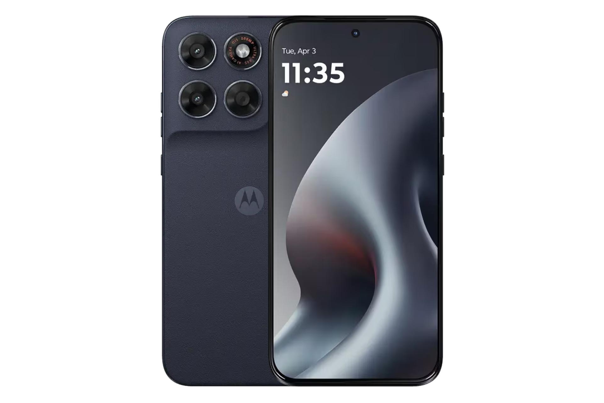 پنل جلو و پشت گوشی موبایل موتو G87 موتورولا مشکی / Motorola Moto G87