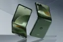 پنل جلو و پشت گوشی موبایل ریزر 70 پلاس موتورولا سبز تیره / Motorola Razr 70 Plus