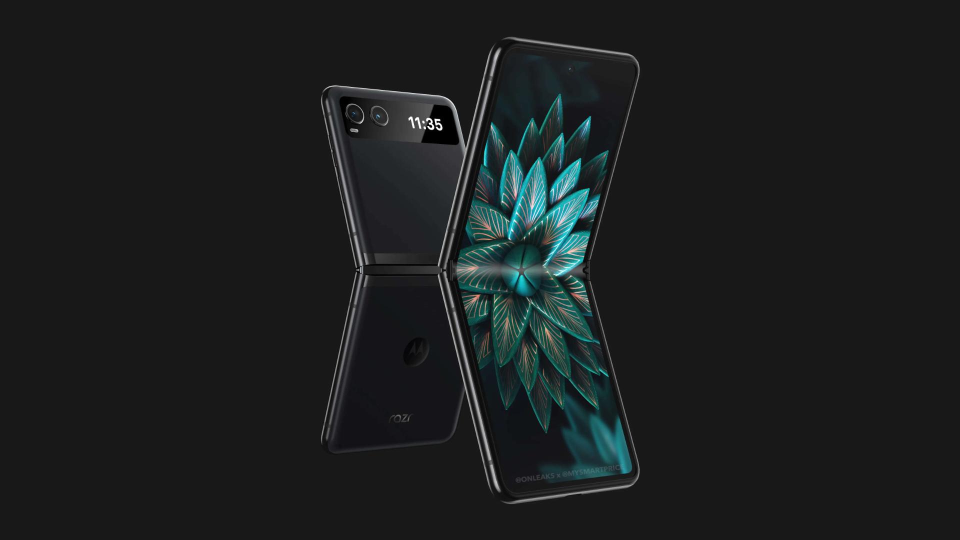 حالت تاشدگی موتورولا ریزر لایت (Motorola Razr Lite)