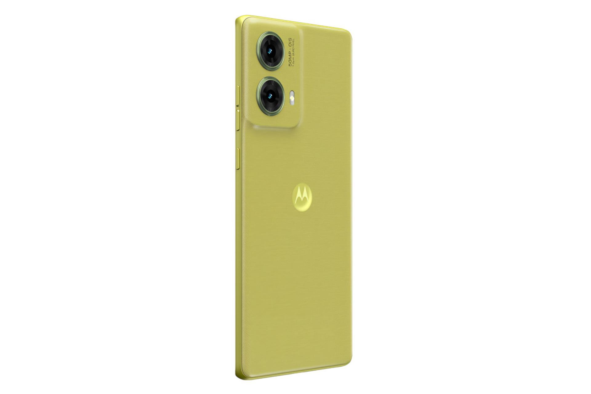 سمت چپ پنل پشت گوشی موبایل S50 نئو موتورولا زیتونی / Motorola S50 Neo