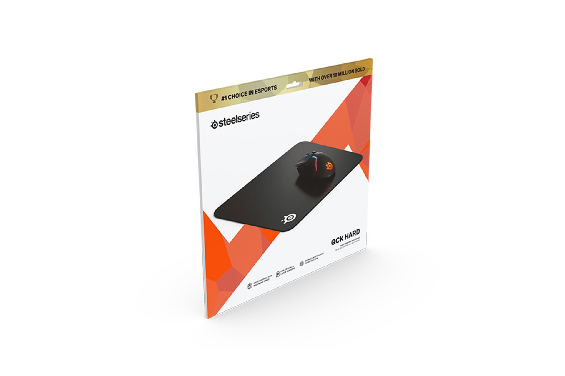 پک و بسته بندی ماوس پد استیل سریز SteelSeries QcK Hard