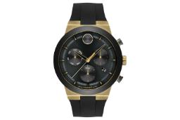 نمای جلوی ساعت مچی مردانه موادو BOLD Fusion Chronograph 3600855 با نمایش لوگو و عقربه‌ها