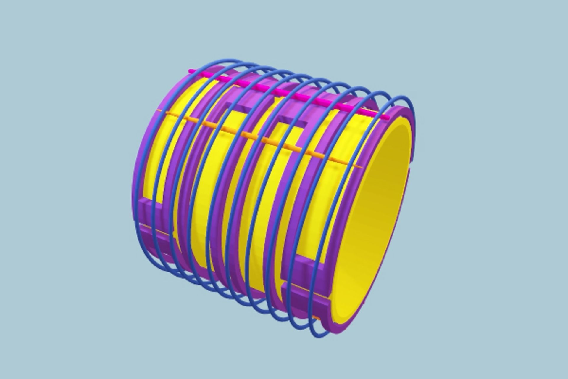 3D model of MRI machine