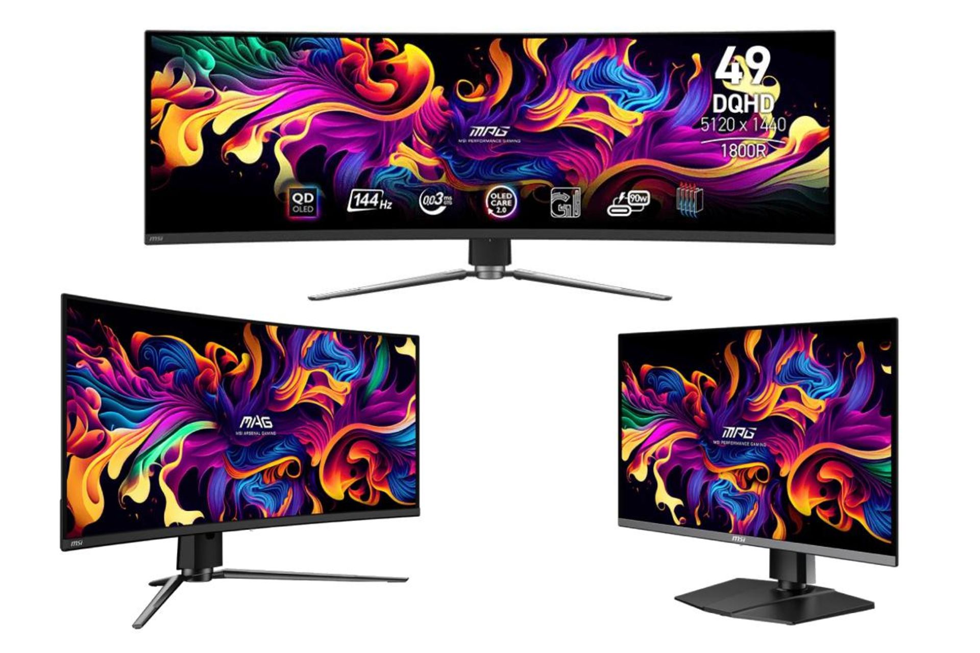 مانیتورهای گیمینگ جدید MSI در CES 2024