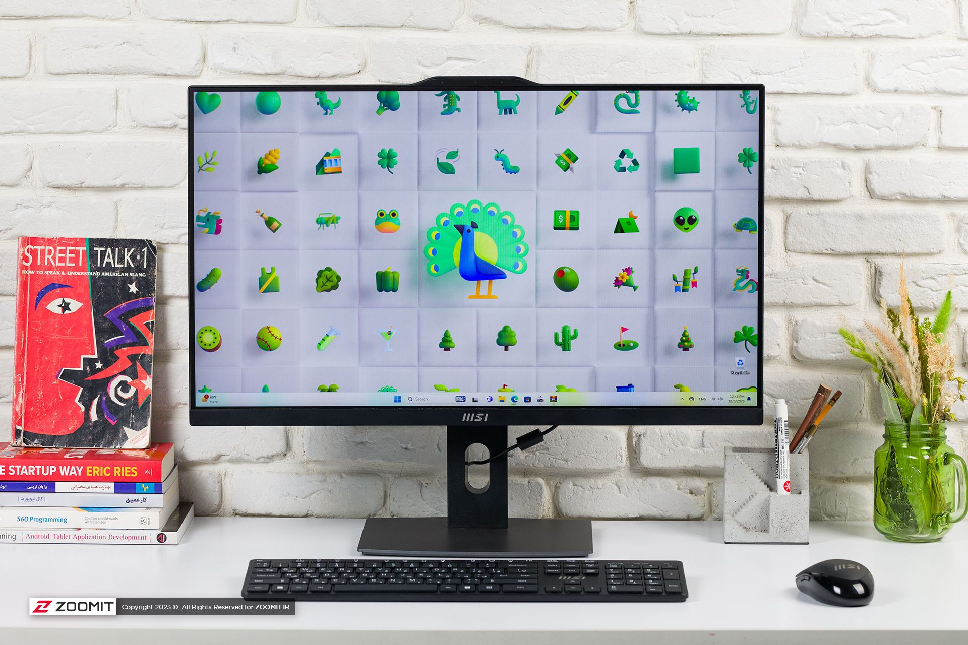 نمایشگر آل این وان AM272P ام‌اس‌آی