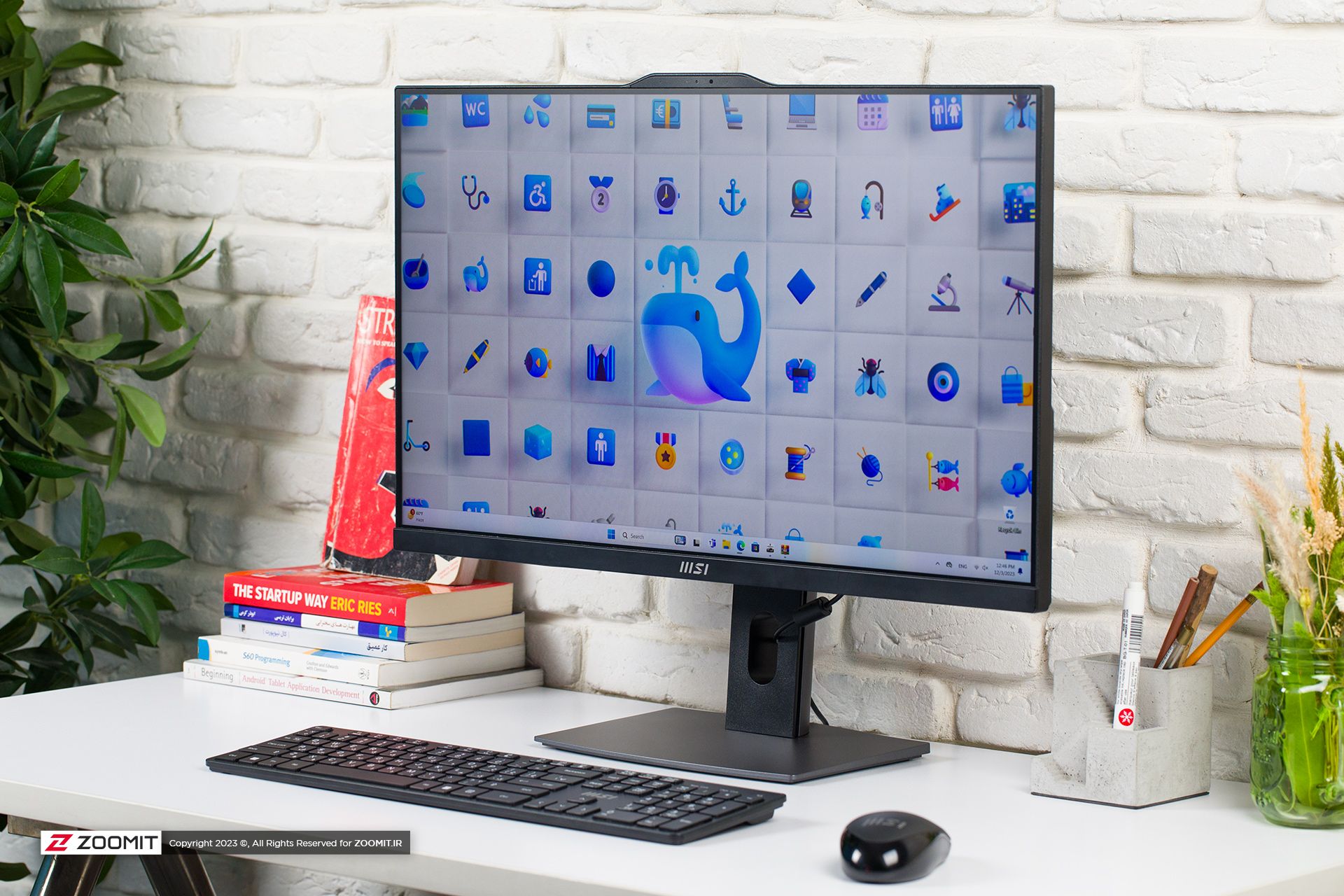 نمایشگر آل این وان AM272P ام‌اس‌آی