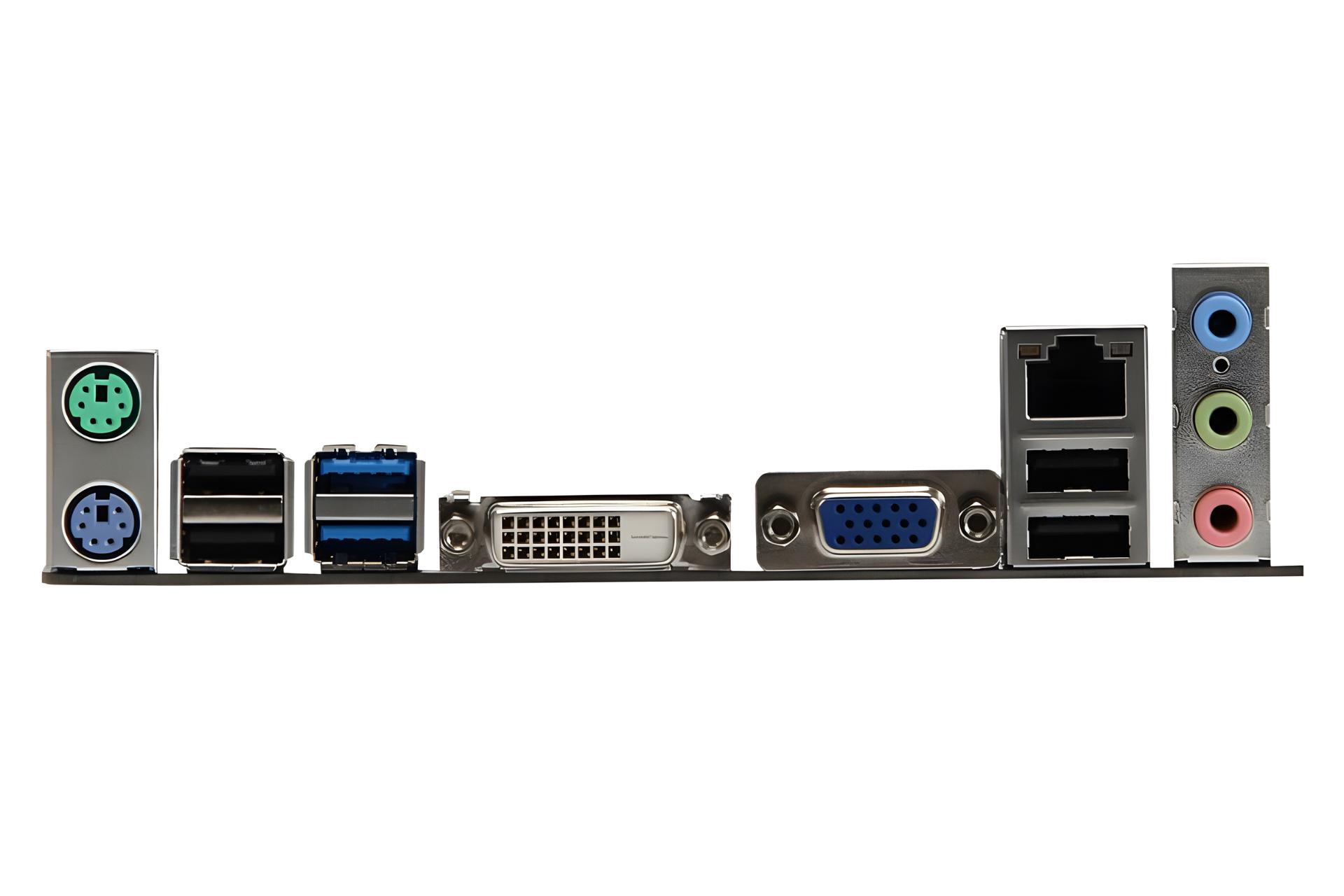 درگاه های مادربرد ام اس آی MSI B75MA-P45