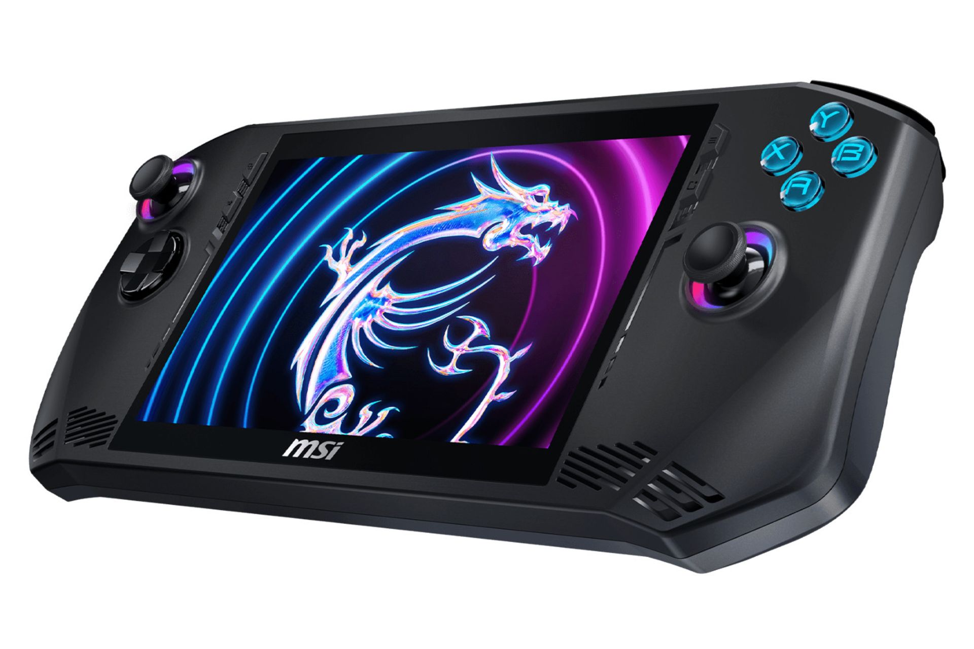 نمای راست کنسول بازی ام اس آی MSI Claw A1M