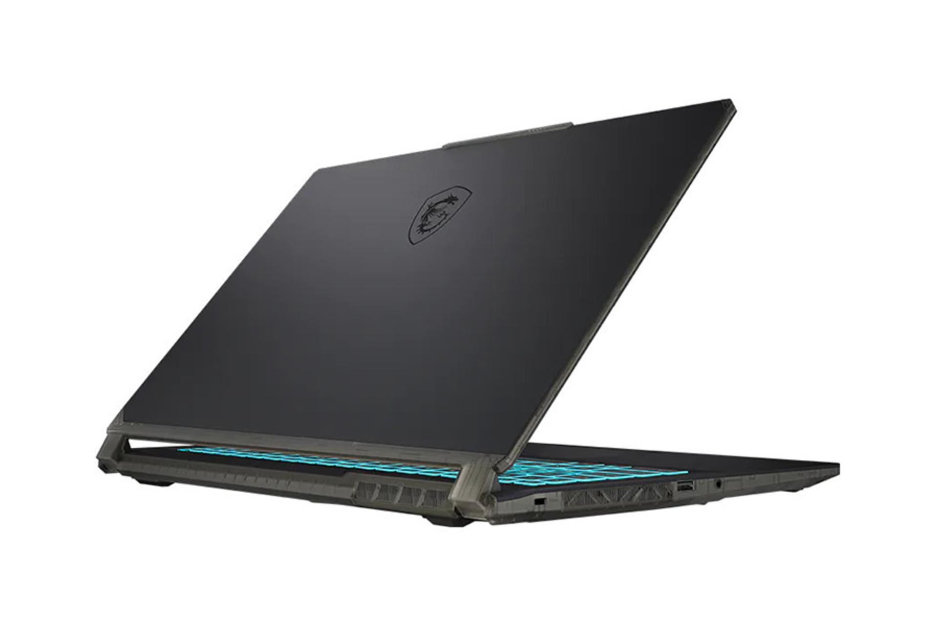 لپ تاپ ام اس آی MSI Cyborg 15 A2R نمای پشت و چپ