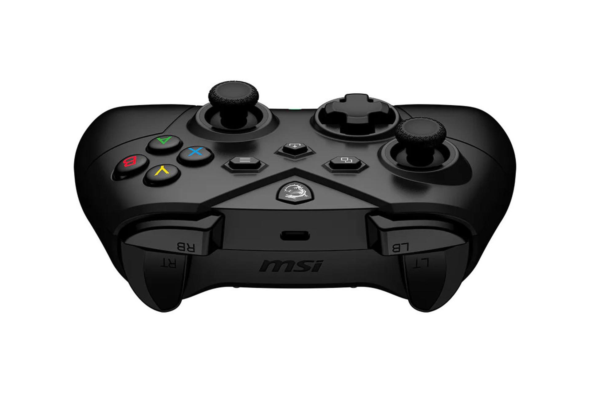 دسته بازی ام اس آی MSI FORCE GC300 WIRELESS نمای تریگرها
