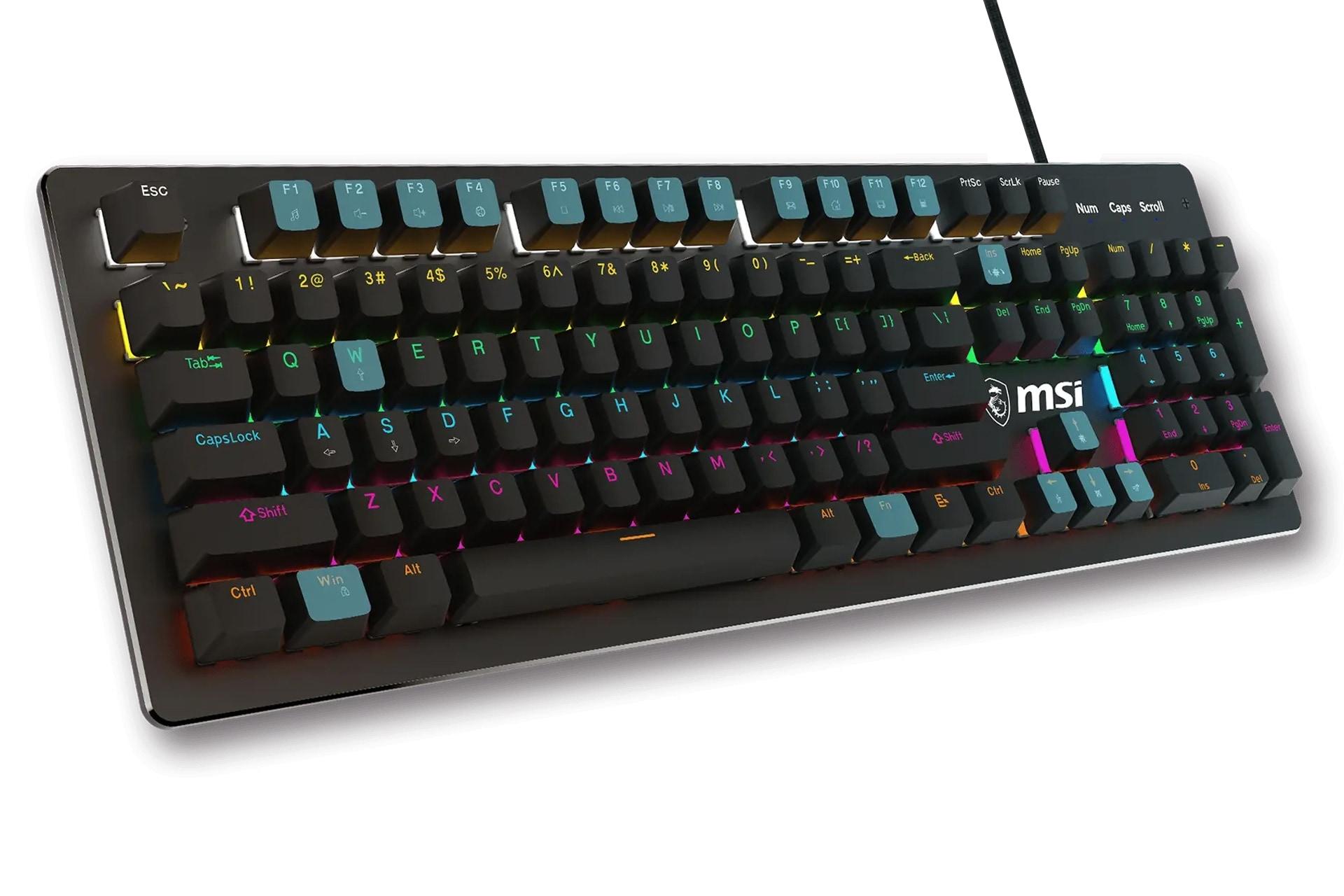 سمت چپ کیبورد ام اس آی MSI FORGE GK300