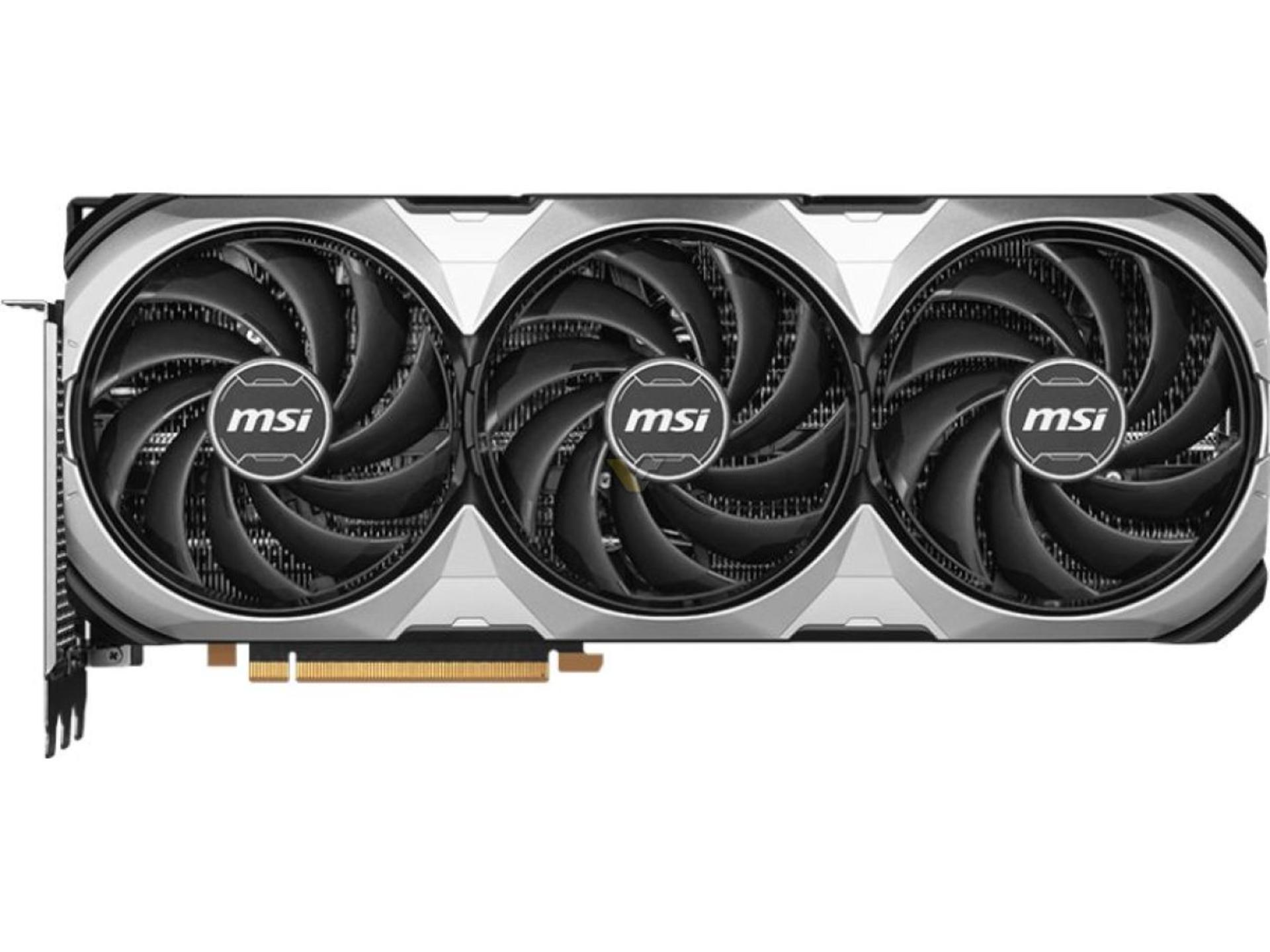 کارت گرافیک انویدیا RTX 4090D 24GB VENTUS 3X از جلو سه فن