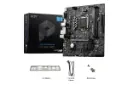مادربرد ام اس آی MSI H510M PRO با جعبه و اقلام همراه