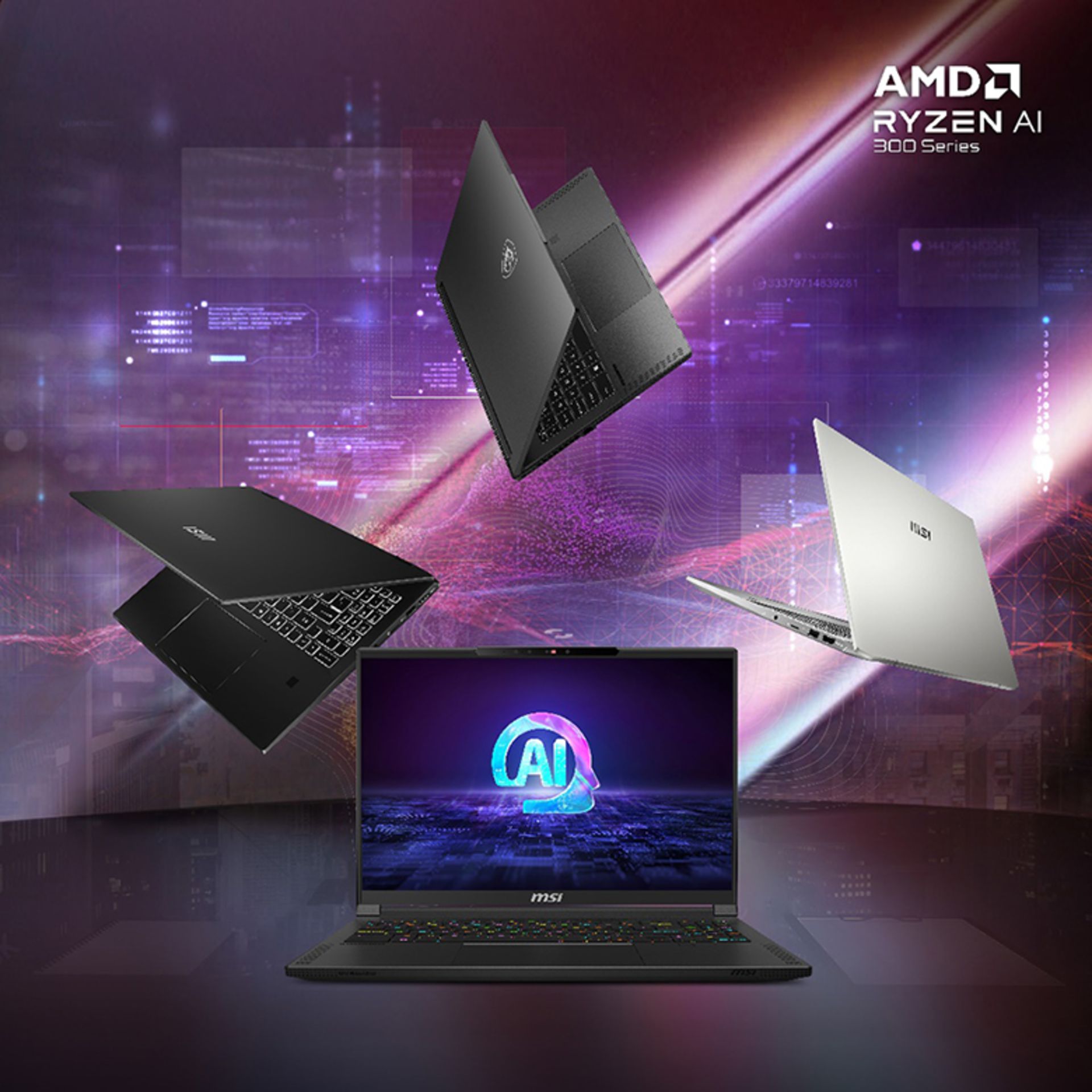 لپ تاپ های msi با پردازنده AMD