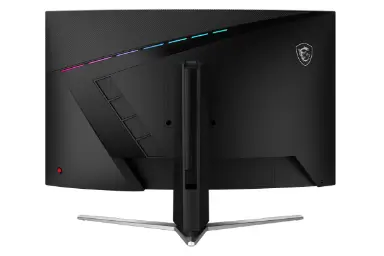 نمای پشت و بدنه مانیتور ام اس آی 32 اینچ مدل MAG 325CQRXF E2