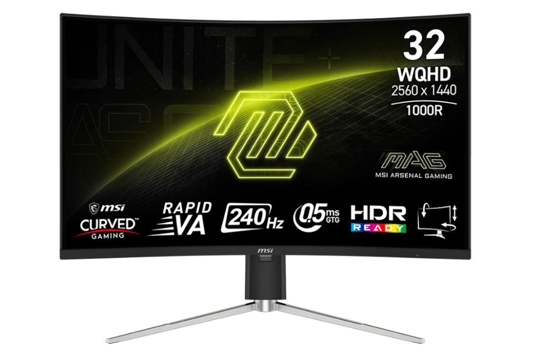رزولوشن و کیفیت تصویر مانیتور ام اس آی 32 اینچ مدل MAG 325CQRXF E2