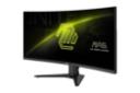 مانیتور ام اس آی MSI MAG 346CQ نمای جلو و راست