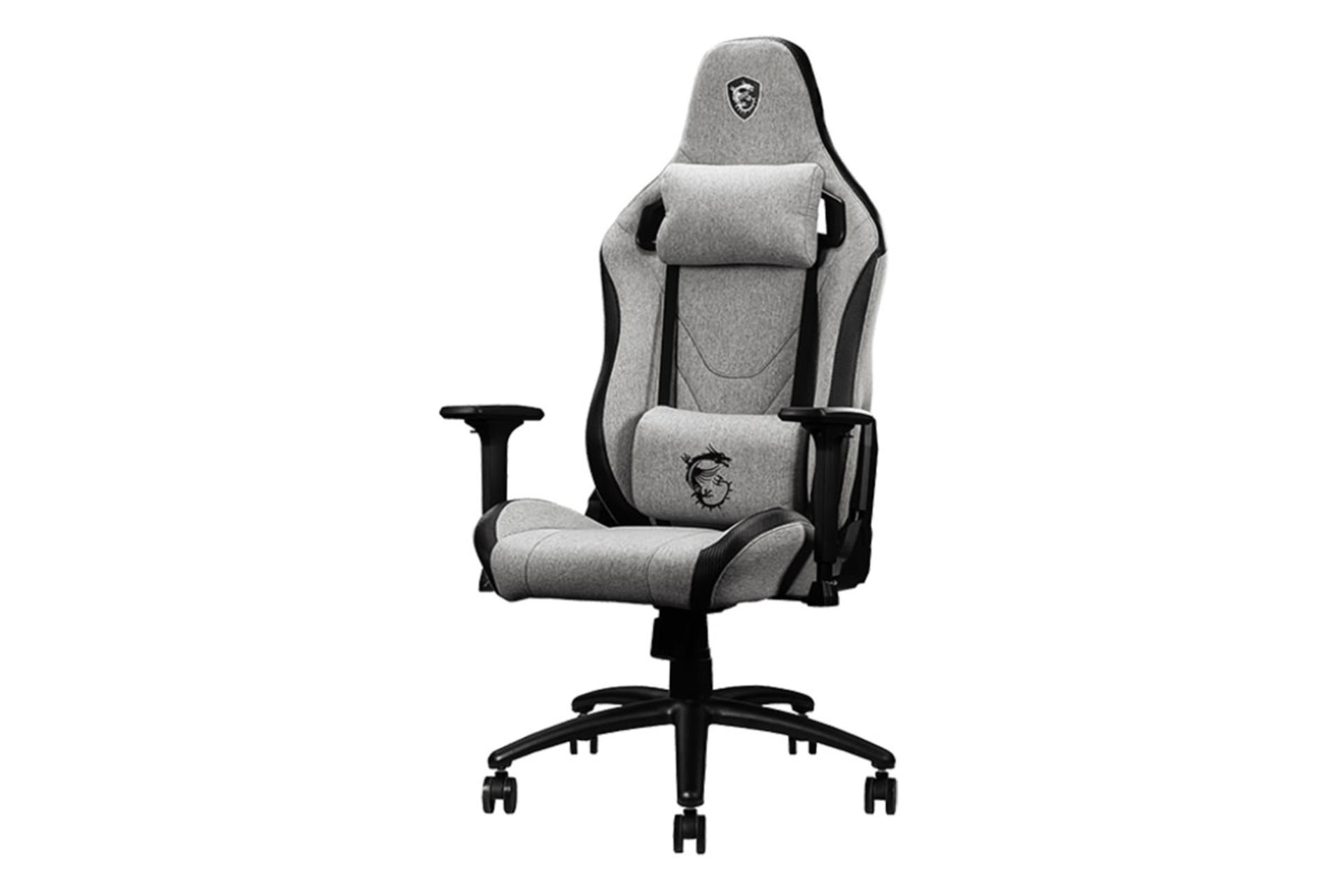 صندلی گیمینگ ام اس آی MSI MAG CH130 I FABRIC رنگ خاکستری و مشکی