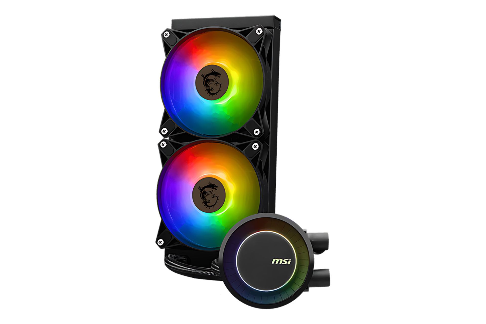 مرجع متخصصين ايران نماي ايستاده خنك كننده مايع ام اس آي MSI MAG CORELIQUID E240
