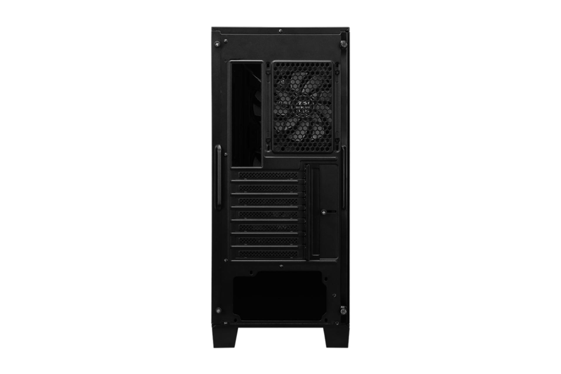 نمای پشت کیس کامپیوتر ام اس آی MAG FORGE 120A AIRFLOW
