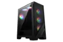 نمای سمت چپ کیس کامپیوتر ام اس آی MAG FORGE 120A AIRFLOW