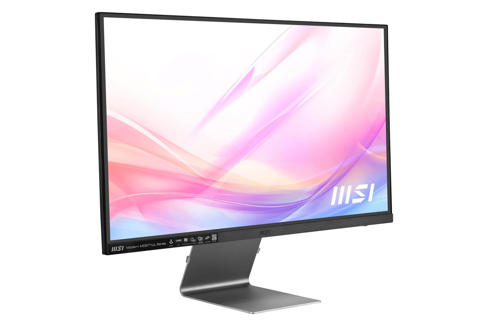 ابعاد و اندازه مانیتور ام اس آی 27 اینچ مدل Modern MD271UL