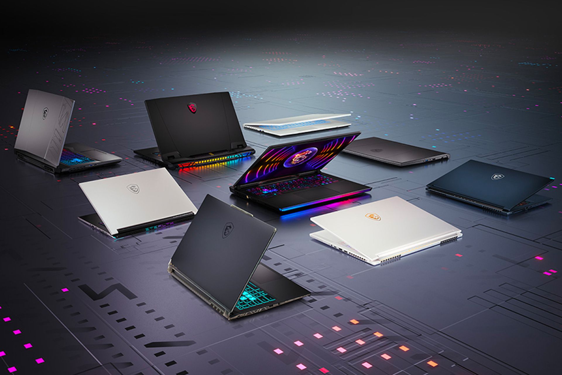 لپ تاپ های ۲۰۲۳ جدید ام اس آی MSI