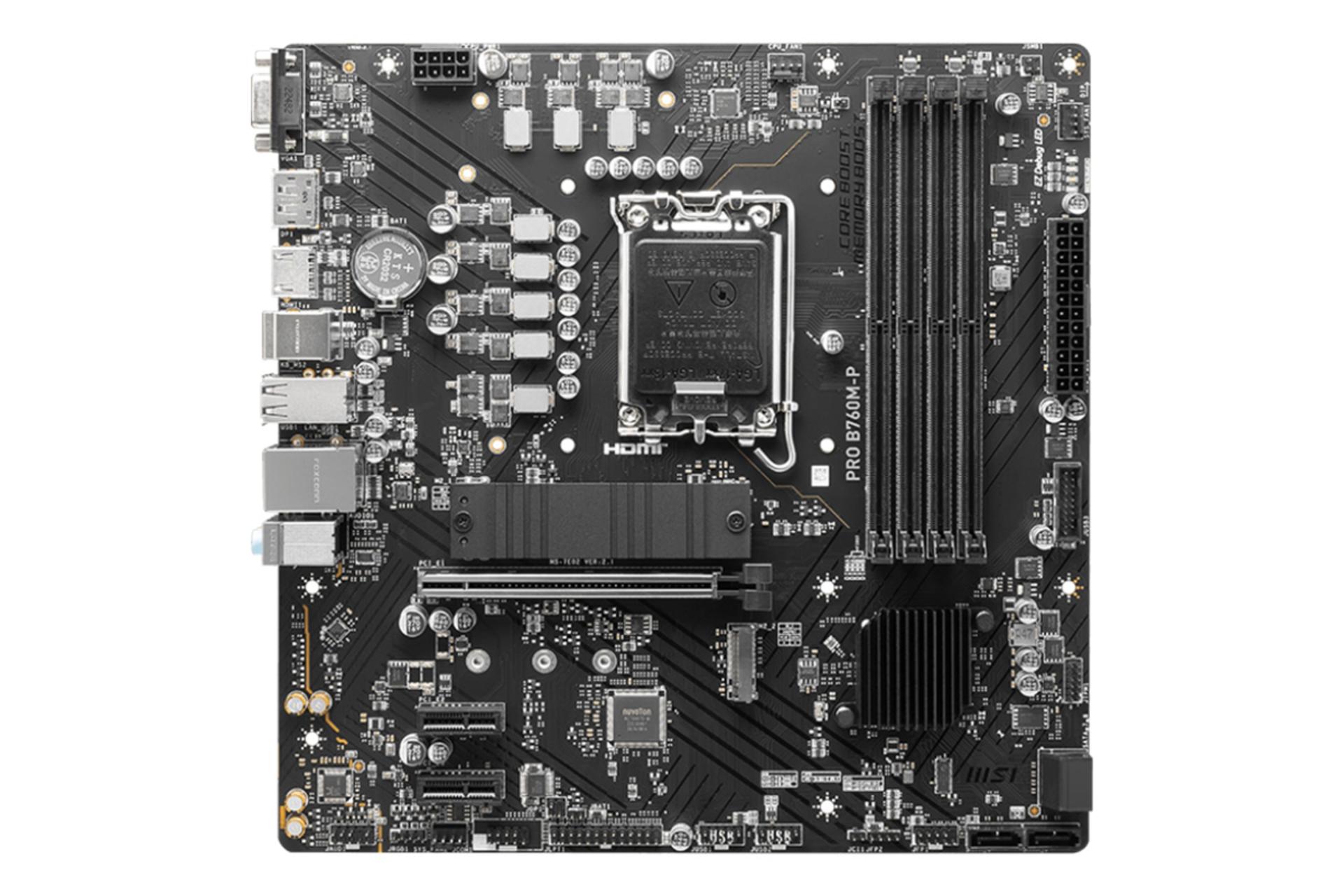 مادربرد ام اس آی MSI PRO B760M-P