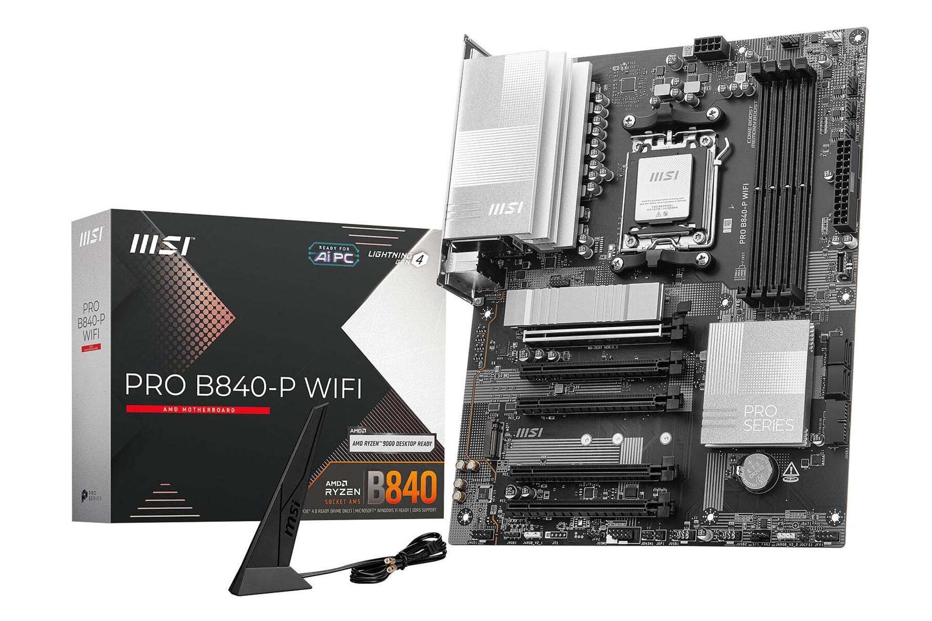 جعبه مادربرد ام اس آی PRO B840-P WIFI