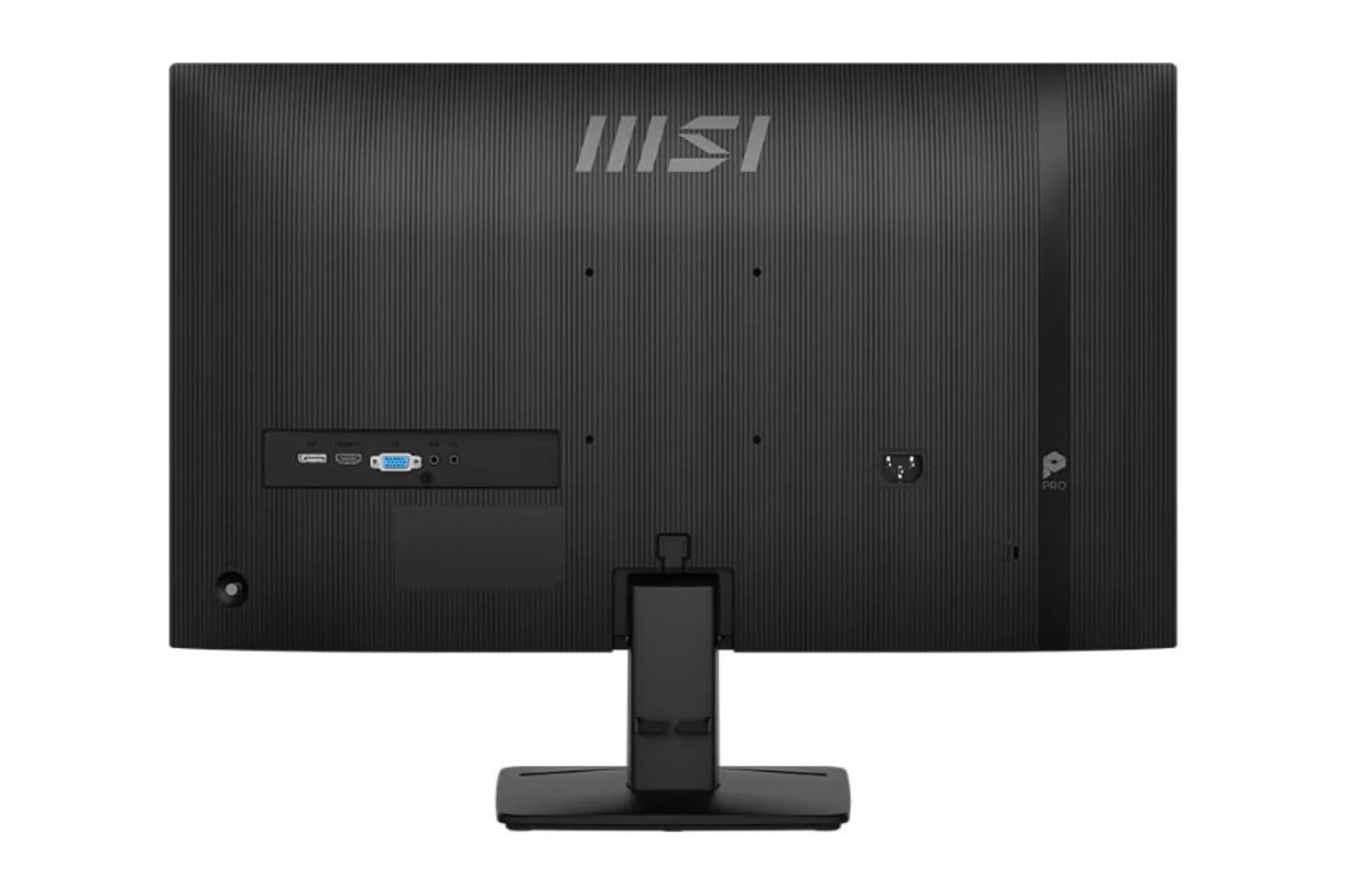 مانیتور ام اس آی MSI PRO MP275 E2 نمای پشت