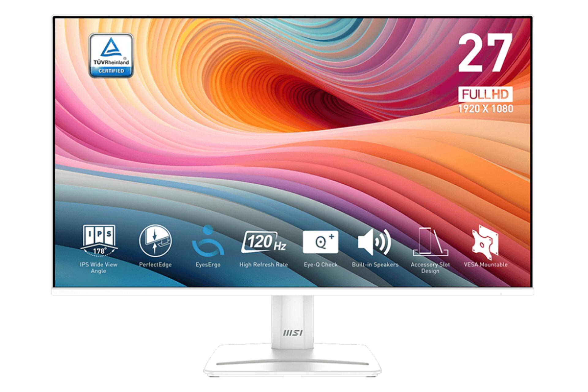مانیتور ام اس آی 27 اینچ مدل Pro MP275W E2