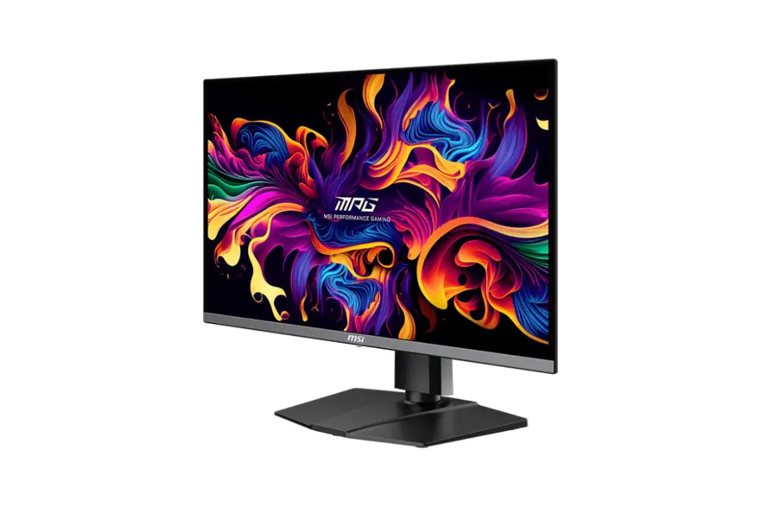 مانیتور MSI MPG271QRX  QD-OLED از نمای جلو