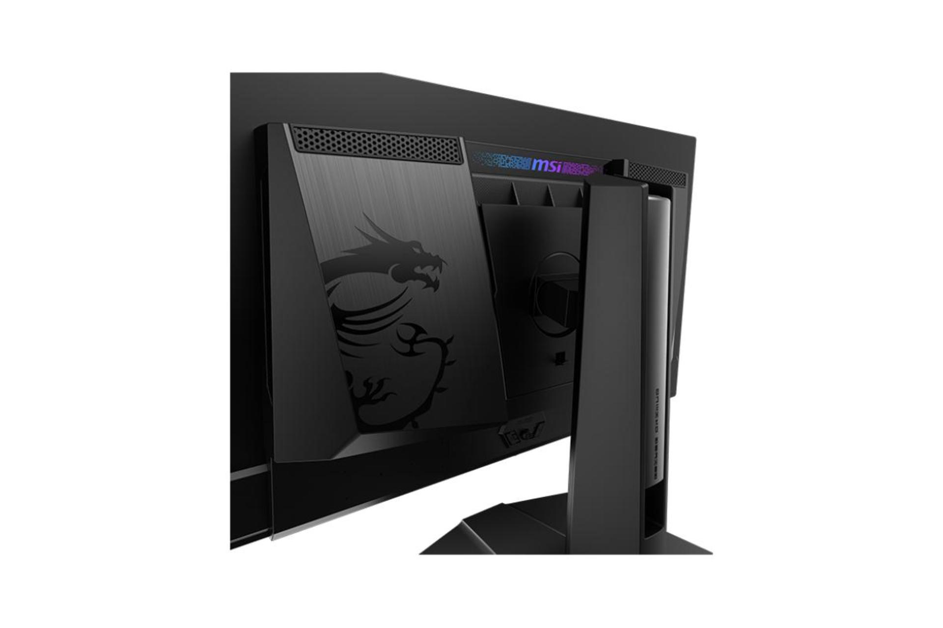 مانیتور MSI MPG271QRX  QD-OLED از نمای پشت