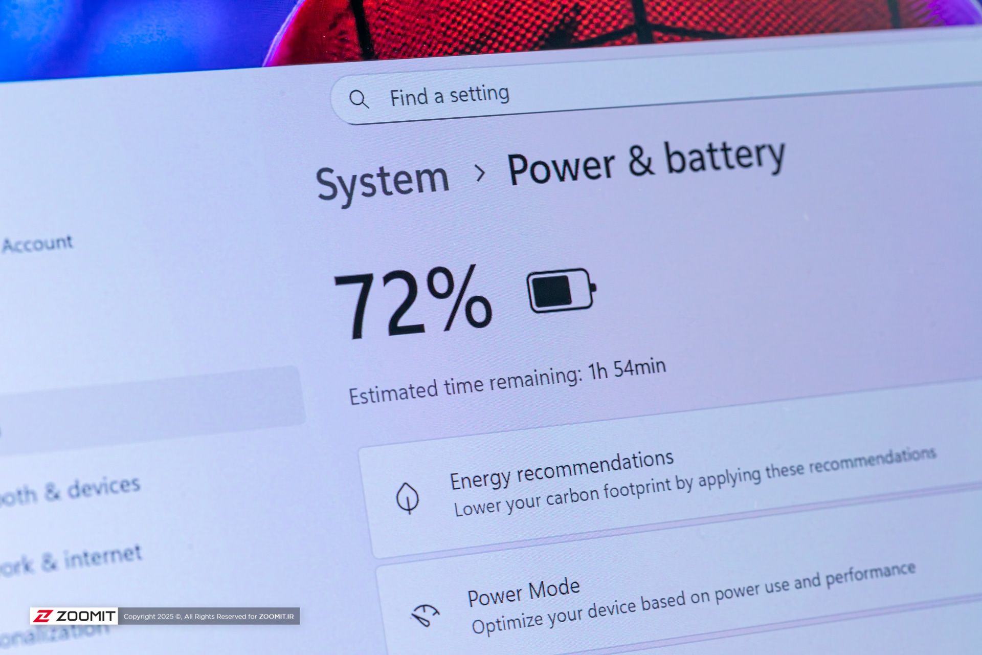 باتری  MSI Raider 18 HX AI A2XWX