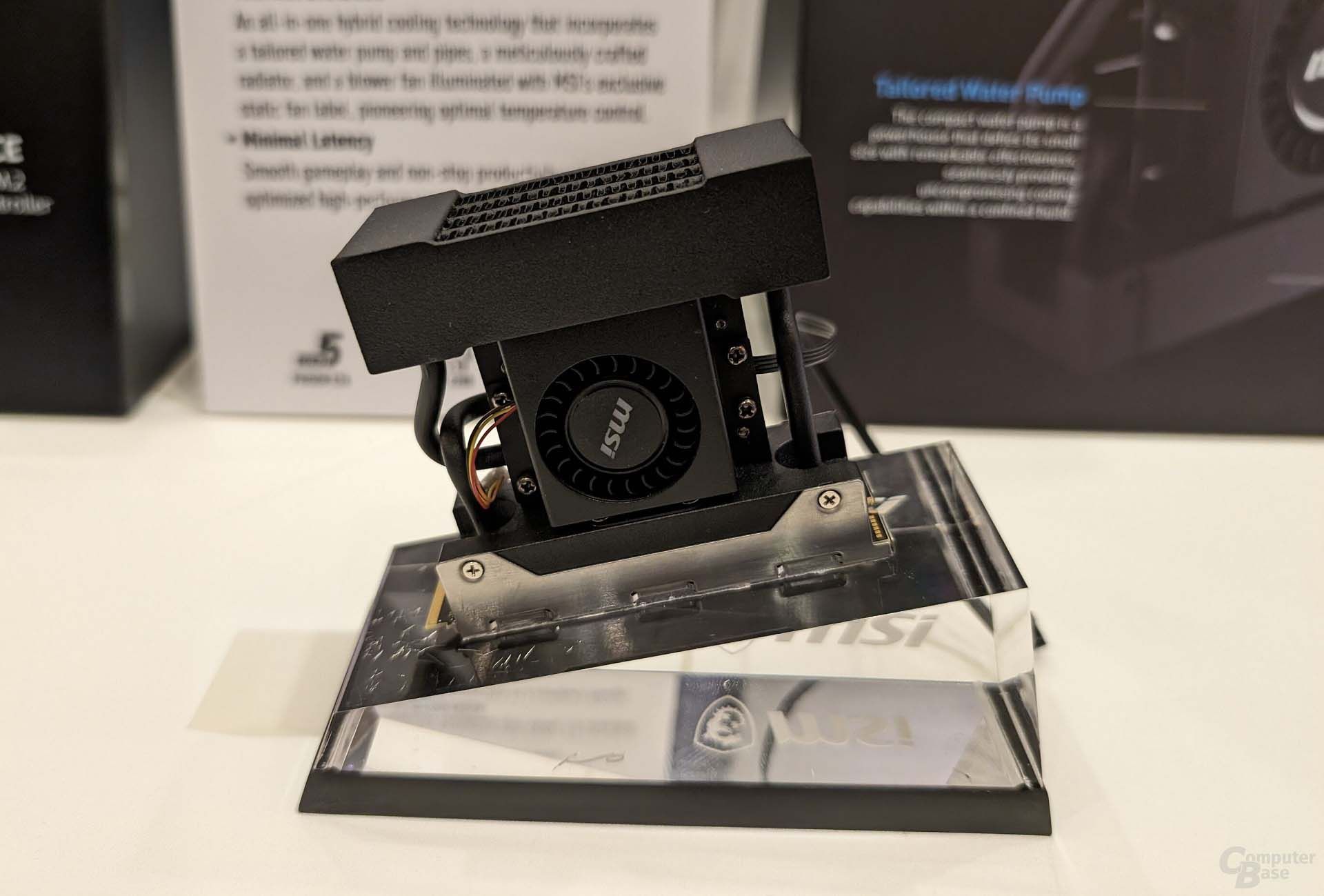 اس اس دی MSI SPATIUM M580 با خنک کننده مایع اختصاصی