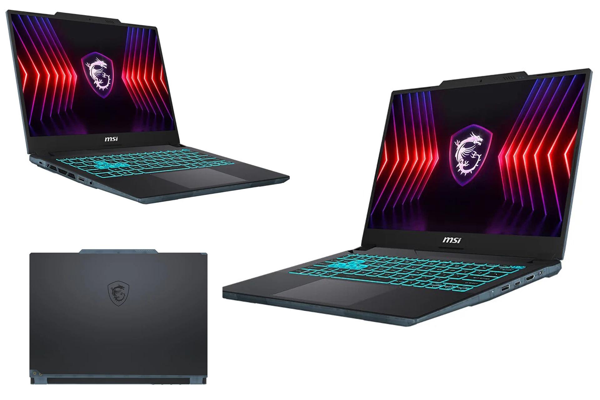 لپ‌تاپ گیمینگ MSI مدل Stealth 14 Air از زوایای مختلف