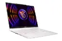 نمای نیمرخ سمت چپ لپ تاپ MSI Stealth 16 Studio A13V و نمایش درگاه‌ها و خروجی هوای گرم لبه سمت چپ رنگ سفید