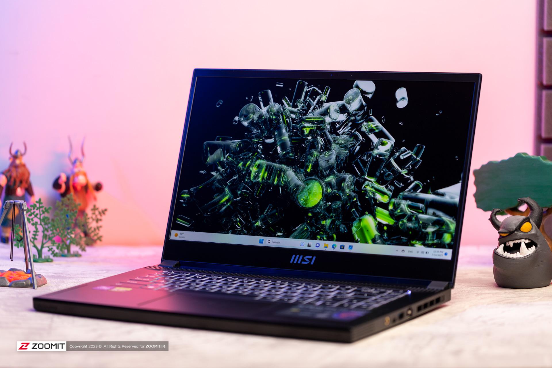 نمایشگر لپ‌تاپ گیمینگ Stealth 15 A13V ام‌اس‌آی