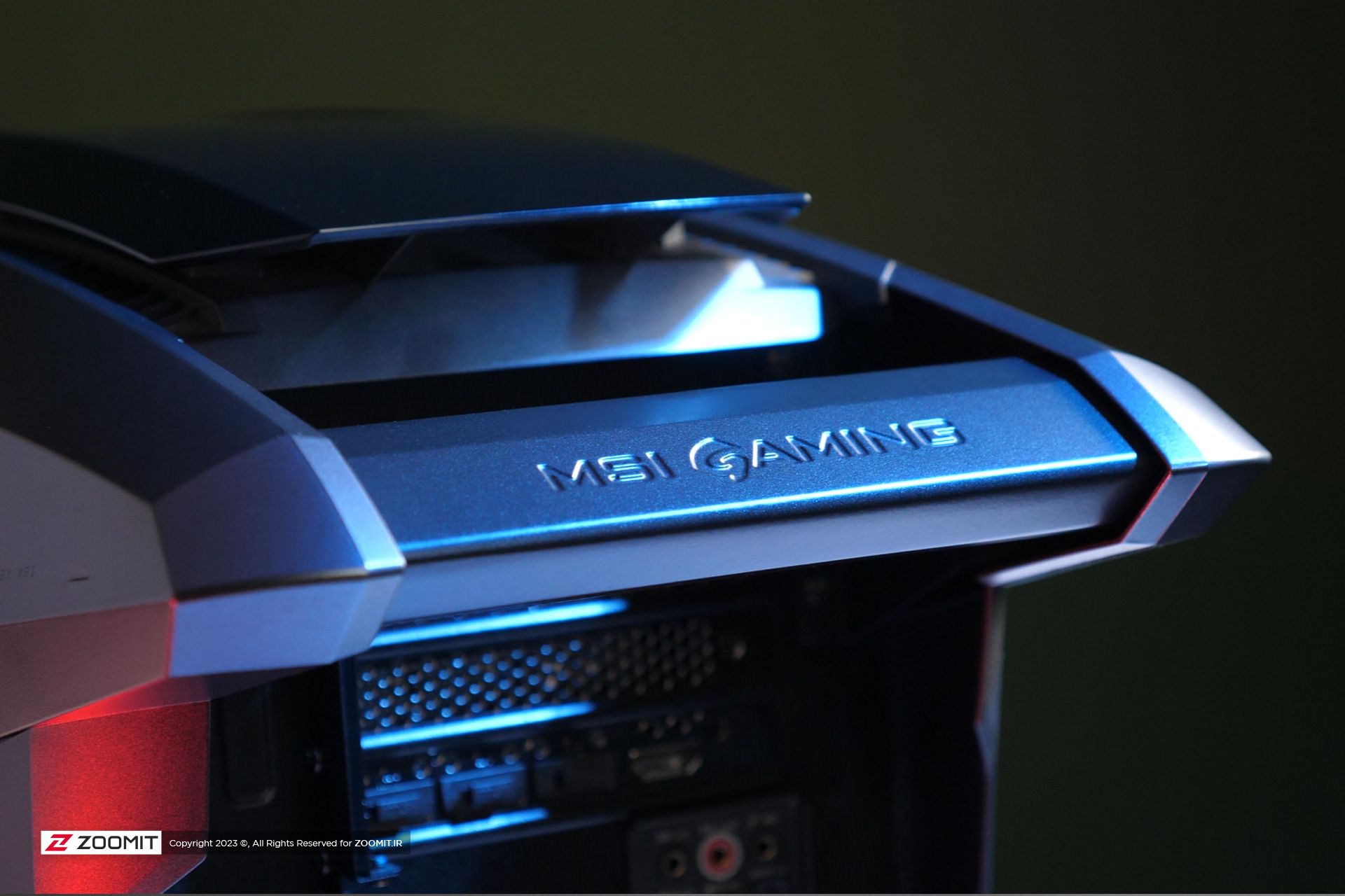 لوگوی MSI Gaming کیس گیمینگ Aegis TI5 ام‌اس‌آی