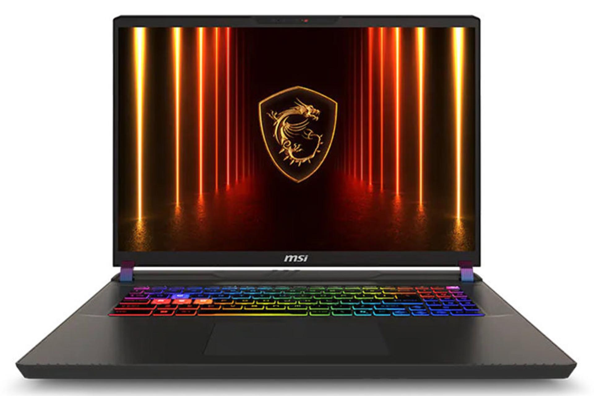 لپ تاپ ام اس آی MSI Vector 17 HX AI A2XW نمای جلو