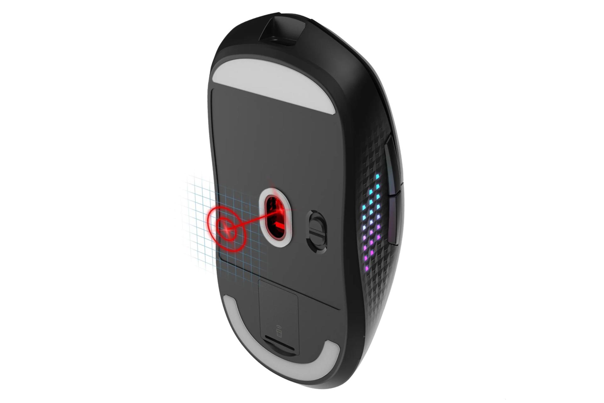 نمای پشت ماوس ام اس آی VERSA 300 ELITE
