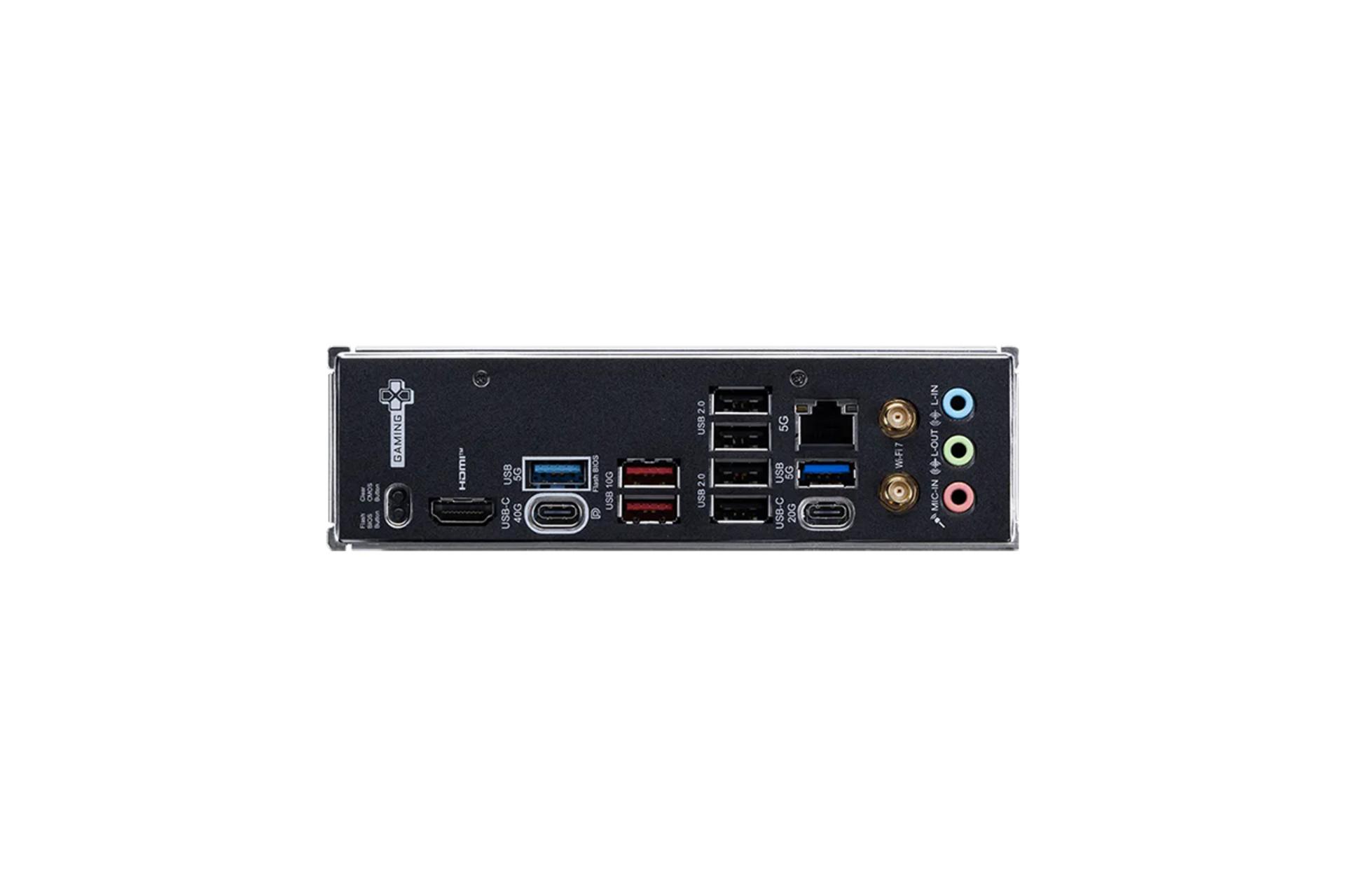 کانکتور مادربرد ام اس آی X870E GAMING PLUS WIFI