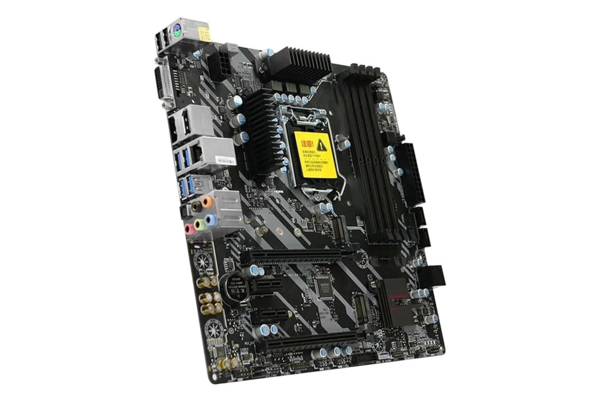 سمت چپ مادربرد ام اس آی MSI Z370M S01