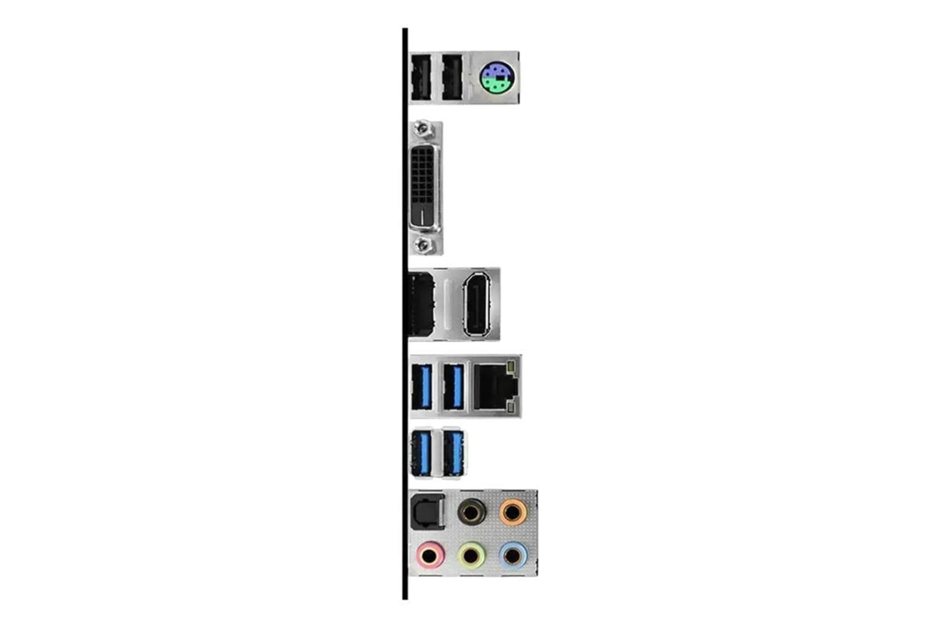 اتصالات مادربرد ام اس آی MSI Z370M S01