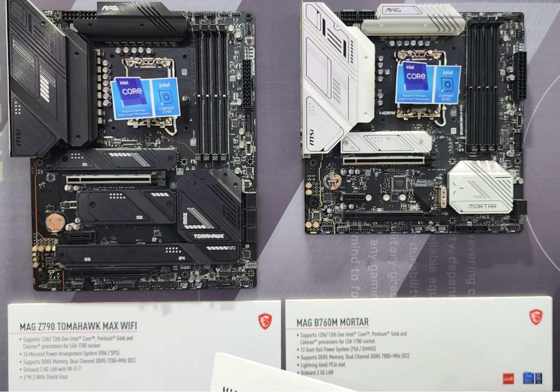مادربردهای وای‌فای ۷ سری MSI Z790 MAX